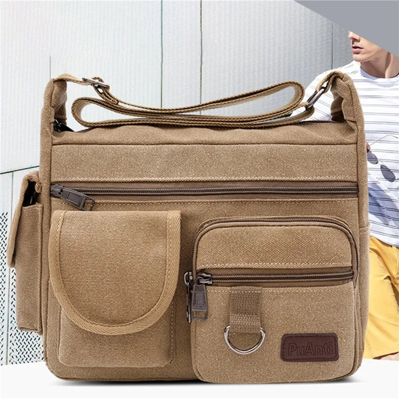 Men Casual Crossbody  shoulder Bag