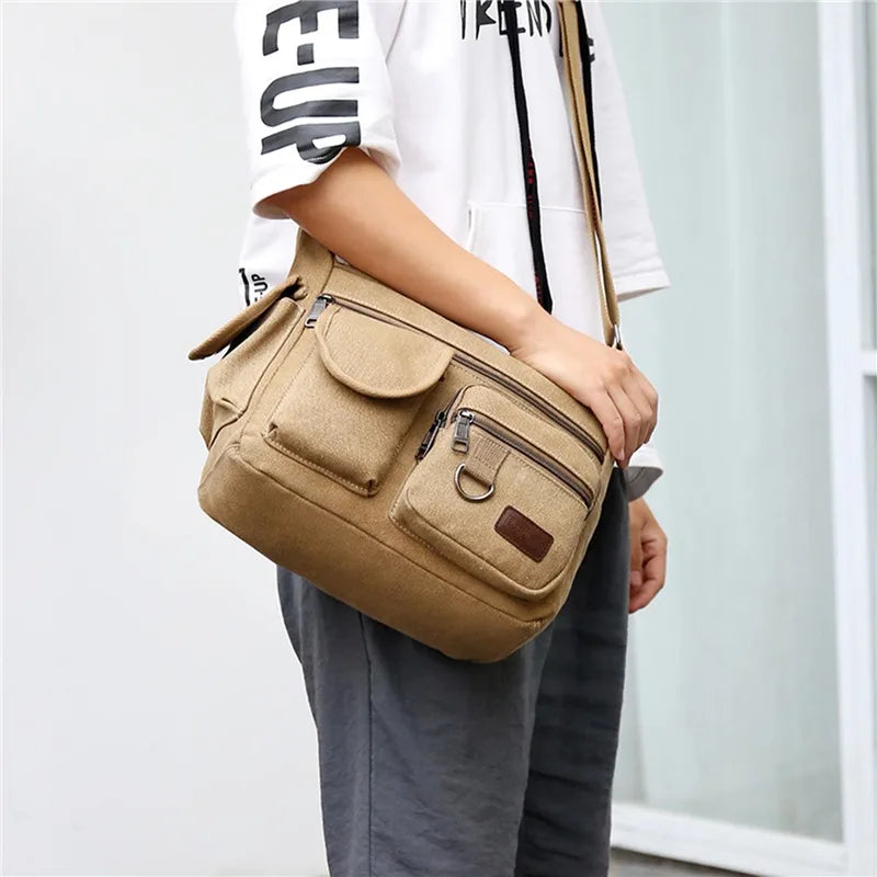 Men Casual Crossbody  shoulder Bag