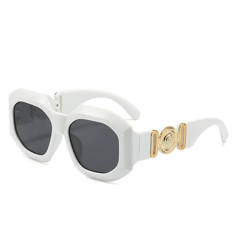 UV400 Vintage square sunglasses