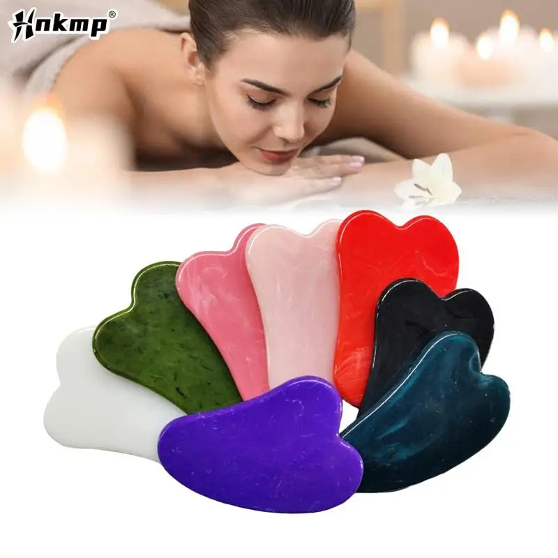 Natural Jade Gua Sha Scraper For Face Neck Skin Lifting Wrinkle Remover Beauty Care - Select-Tips