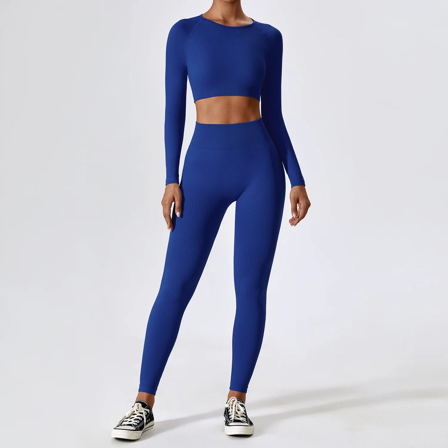 Women Workout Sportswear High Waist Leggings Tracksuit