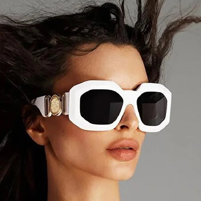 UV400 Vintage square sunglasses