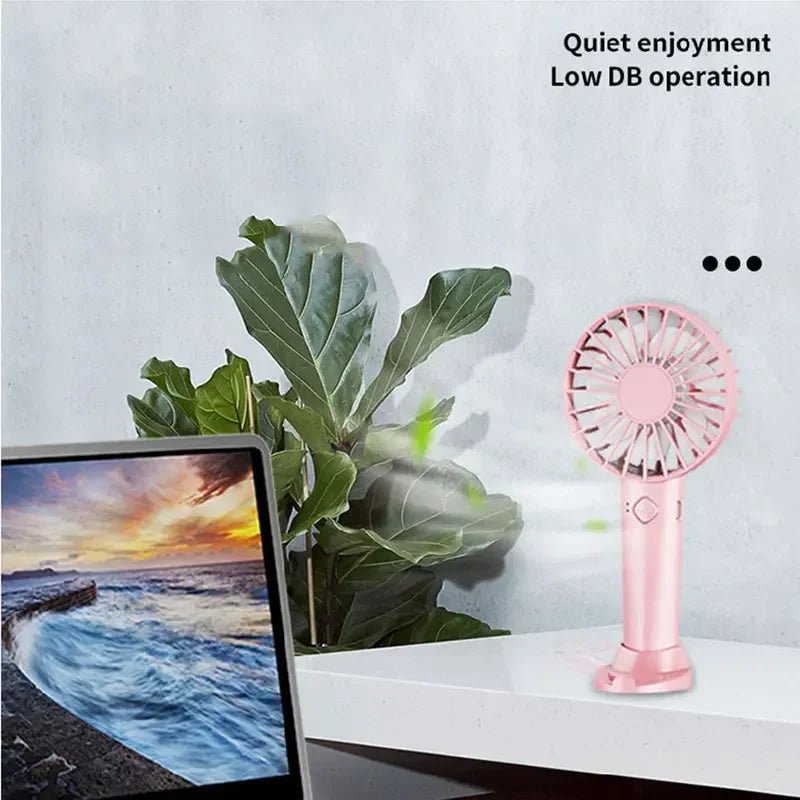 Mini Fan Portable and Quiet Rechargeable - Select-Tips