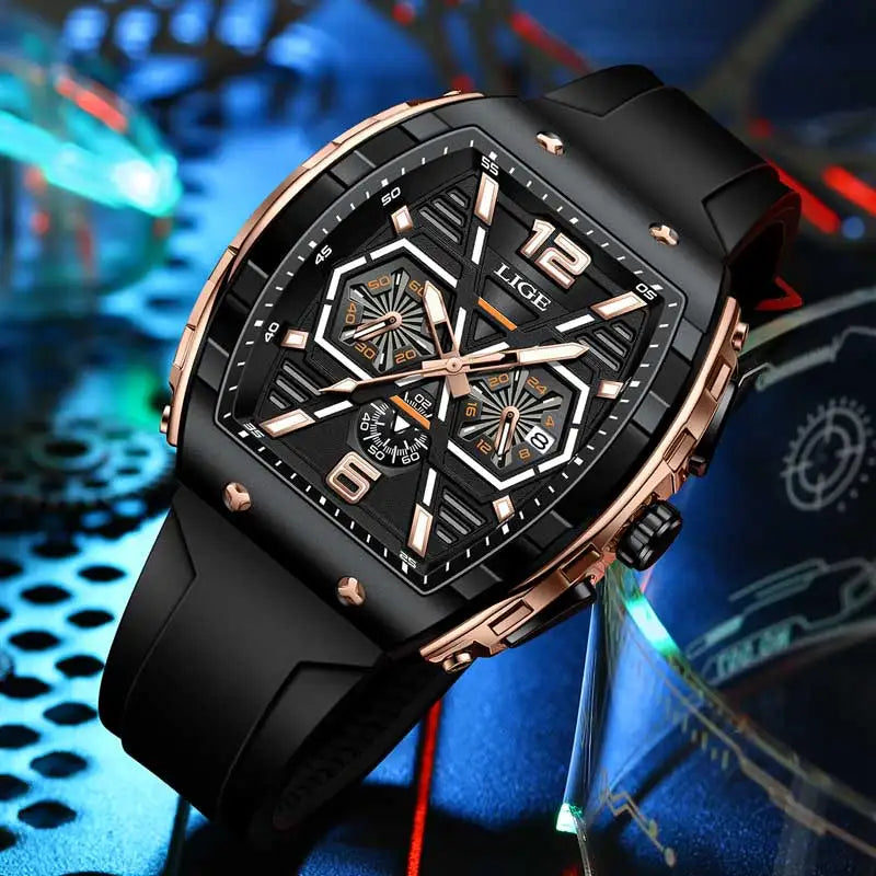 Waterproof Sports Wristwatch Luminous Date