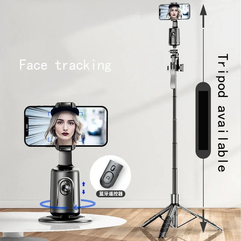 360° Auto Face Tracking Phone Holder - Select-Tips