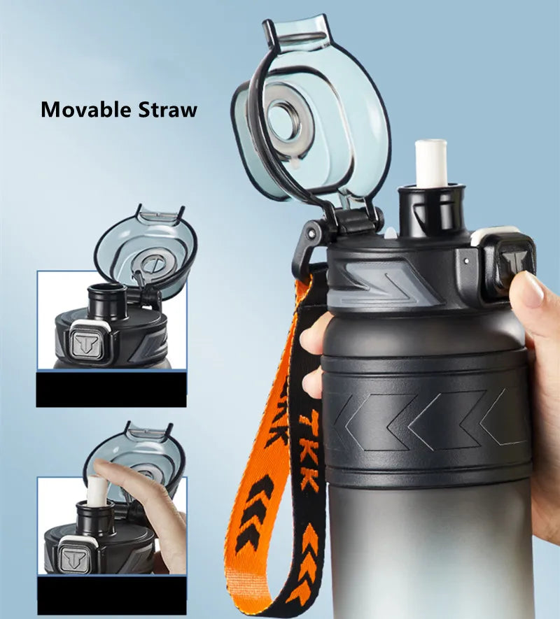 High Quality Material Water Bottle With Straw - Select-Tips