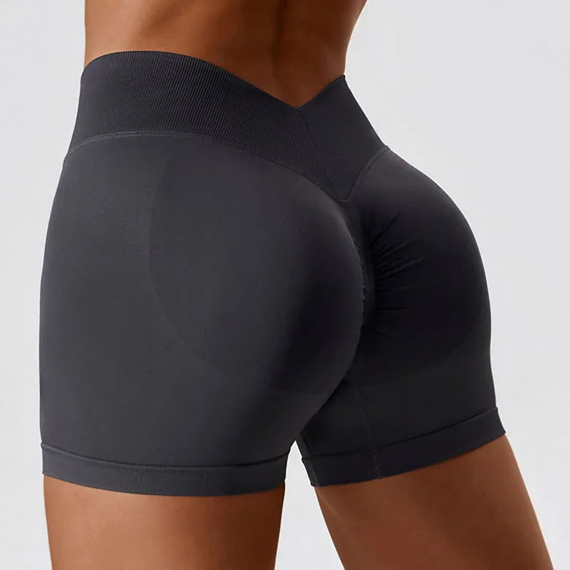 Women Seamless Scrunch Butt Sport Short