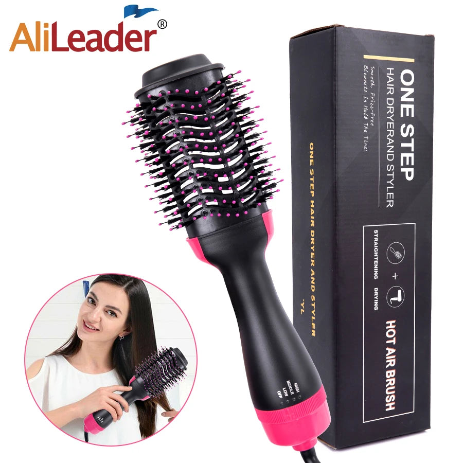 3 In 1 Hair Dryer Hot Air Brush Styler