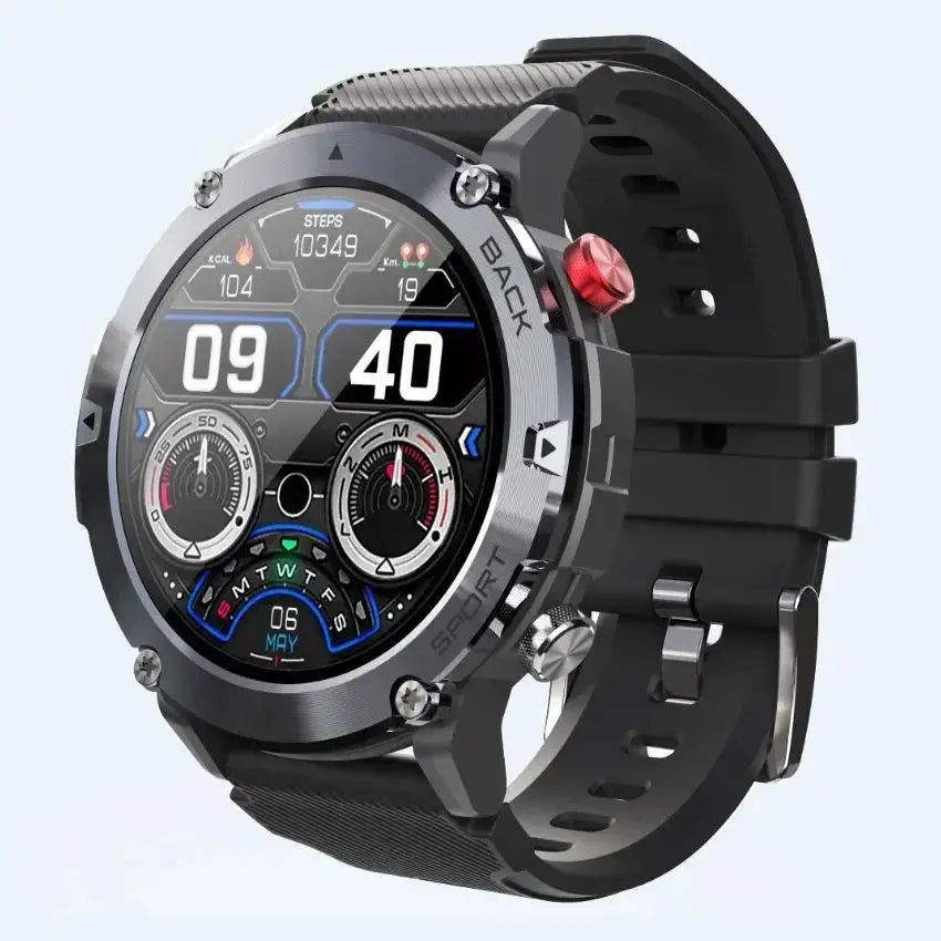 Waterproof Smart Watch Fitness Tracker Outdoor Bluetooth Call