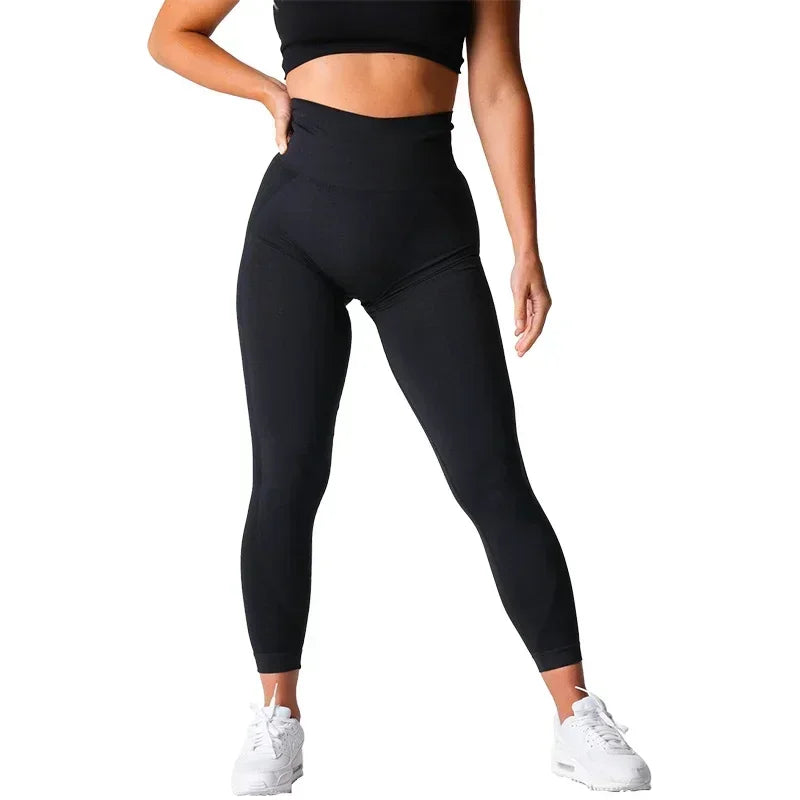 Seamless Spandex Leggings Women High Waisted Gym Wear