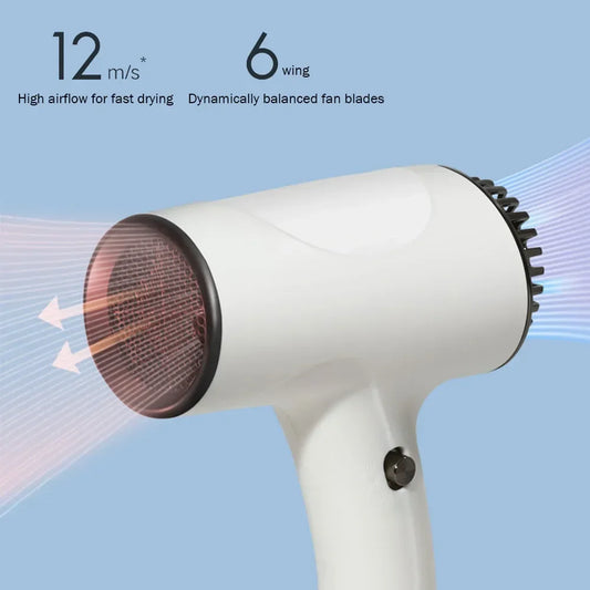 Mini Portable Hair Dryer Wireless