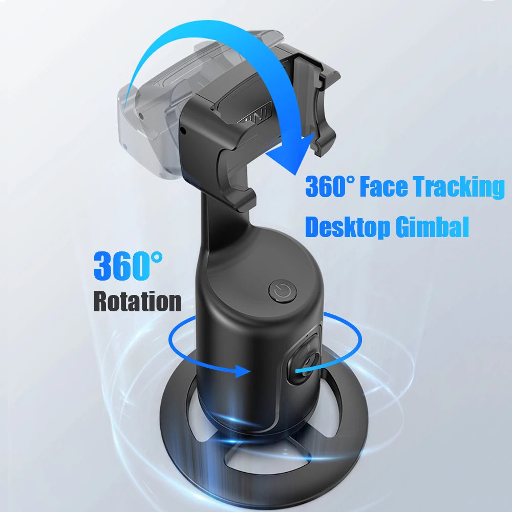 360 Ai  Auto Face Tracking Phone Holder with Remote Control - Select-Tips