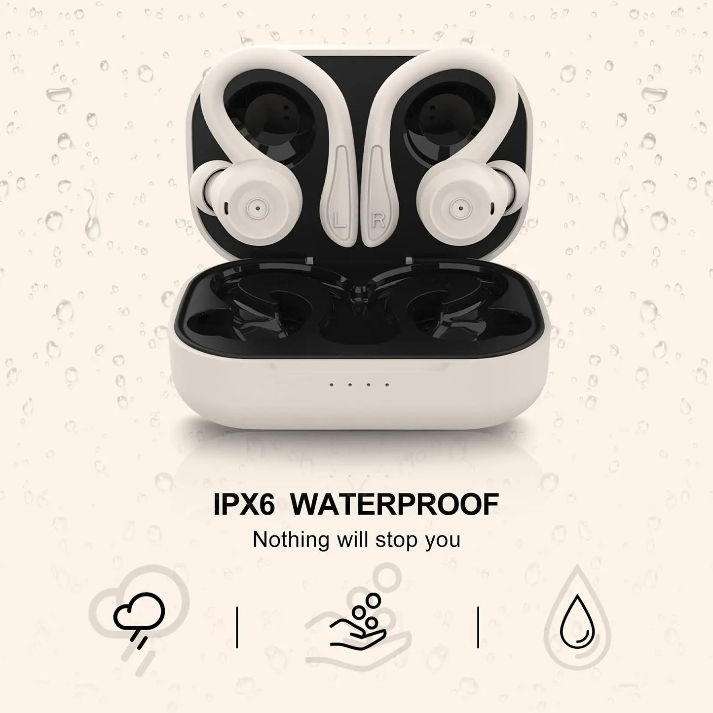 Pro Ear Hook Wireless Earphone Bluetooth Headset