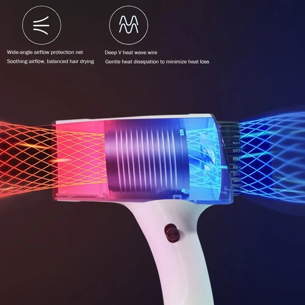 Mini Portable Hair Dryer Wireless