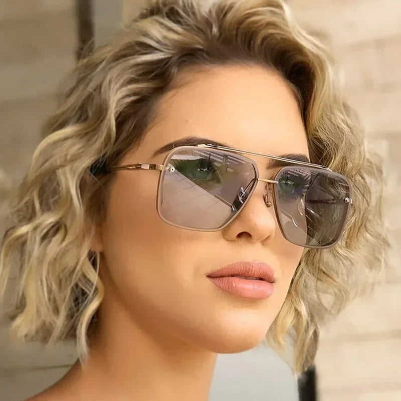 Classic Square Sunglasses Cool Men/Women Shades