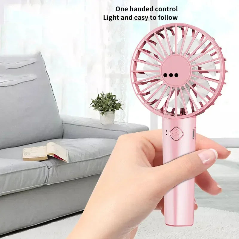 Mini Fan Portable and Quiet Rechargeable - Select-Tips