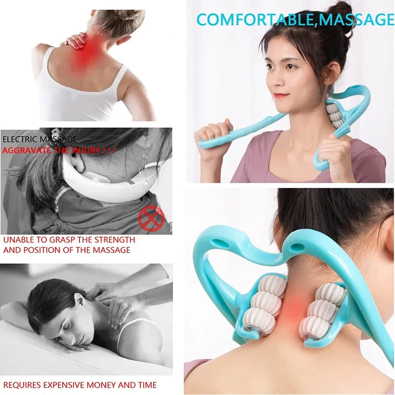 Spine Massage Roller Multi-Function Relief Back Waist Shoulder pain - Select-Tips