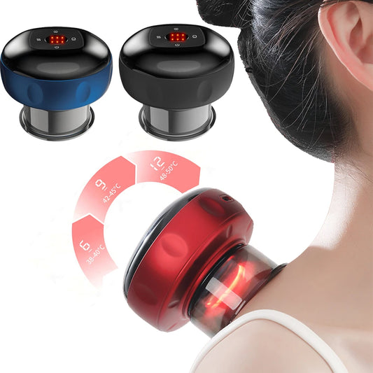 Electric Vacuum Massage Body Cups Therapy Massager for Body Fat Burning Slimming - Select-Tips