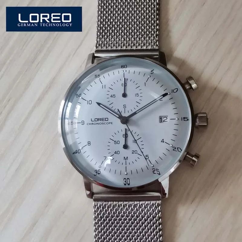 Luxury Quartz Men Steel Watch