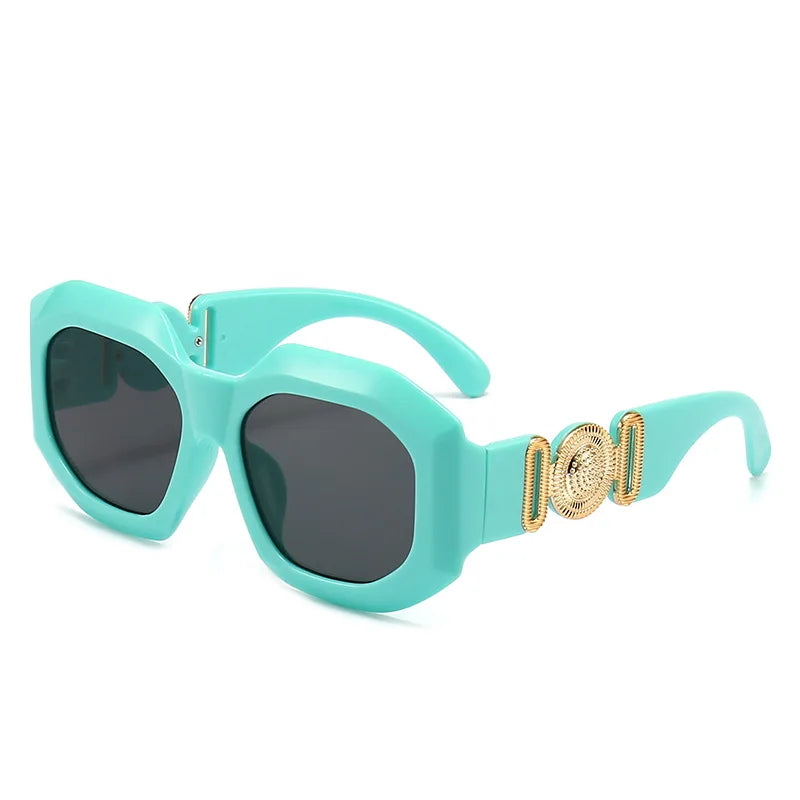 UV400 Vintage square sunglasses