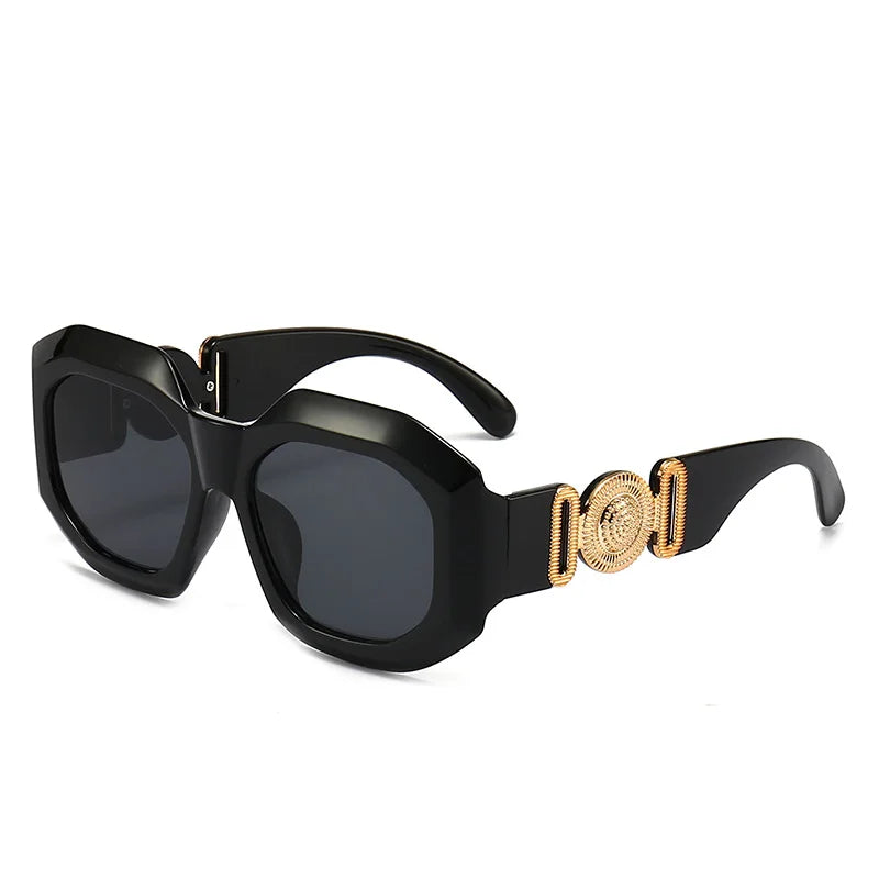 UV400 Vintage square sunglasses