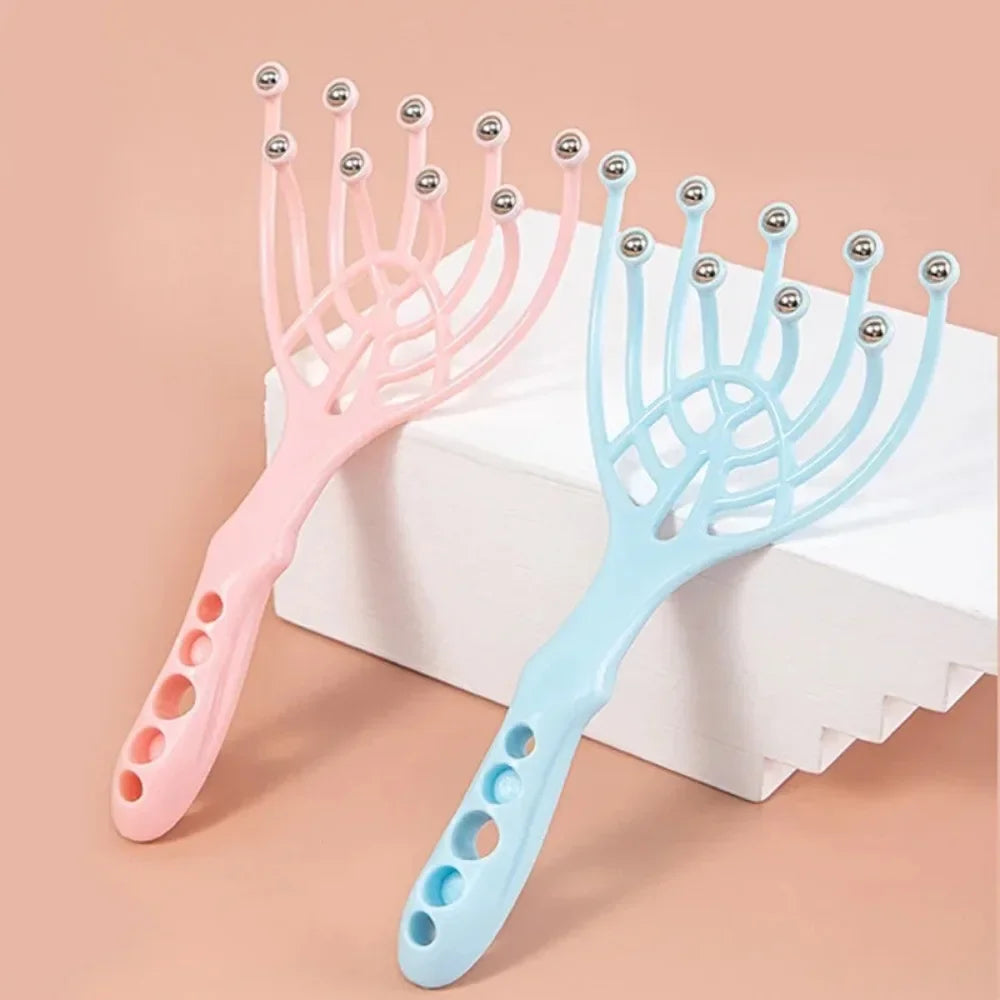 1 Pc Head Massager Comb Spa Hair Care For Hair Stress Relief - Select-Tips