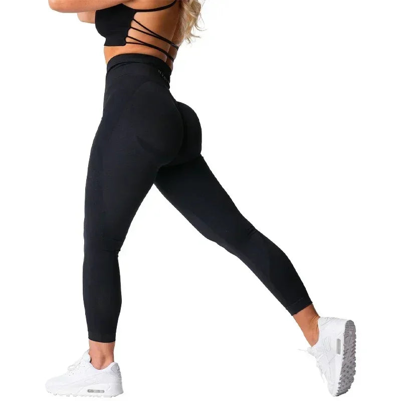 Seamless Spandex Leggings Women High Waisted Gym Wear