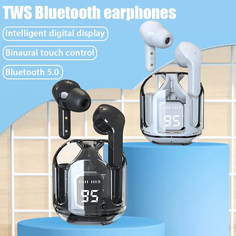 Wireless Bluetooth Headset with Stereo Bass Sports Earbuds