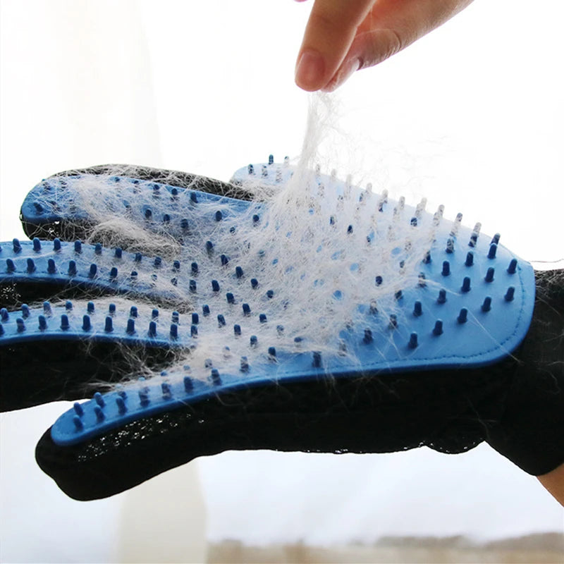 Pet Hand-Glove Grooming Bath  brush