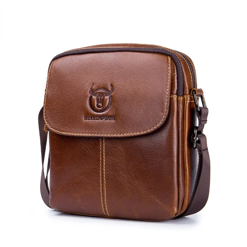 Men Genuine Leather Men's Shoulder bag