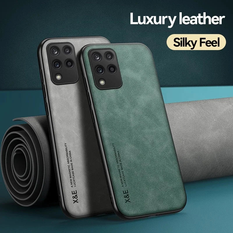 Sumsung Luxury Leather case Magnetic Holder Phone