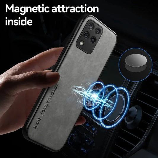 Sumsung Luxury Leather case Magnetic Holder Phone