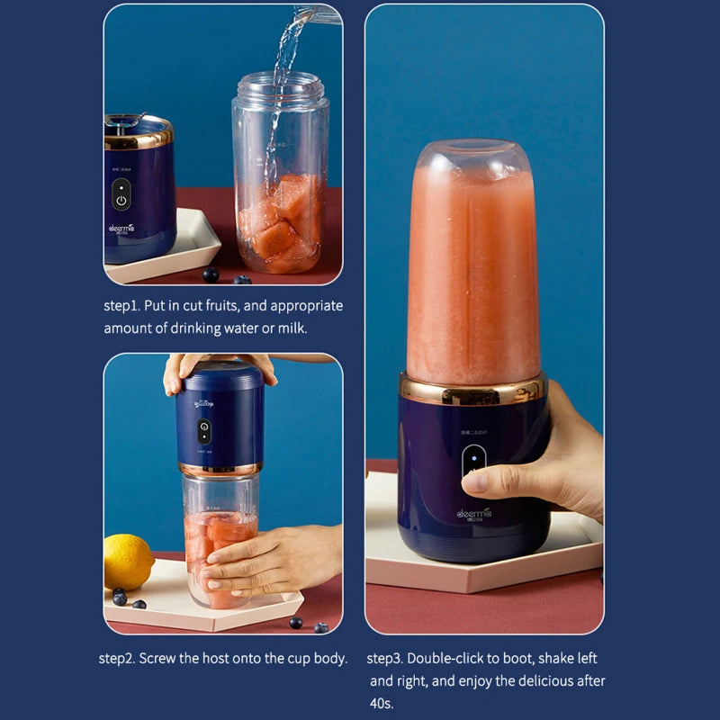 Portable Juicer/Blender Machine - Select-Tips